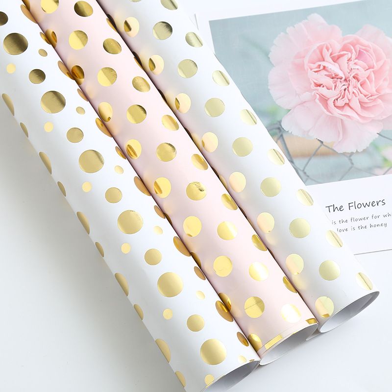 Birthday Cute Polka Dots Paper Party Gift Wrapping Supplies