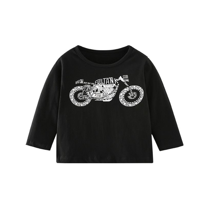 Fashion Motorcycle 100% Cotton Printing Baby Clothes