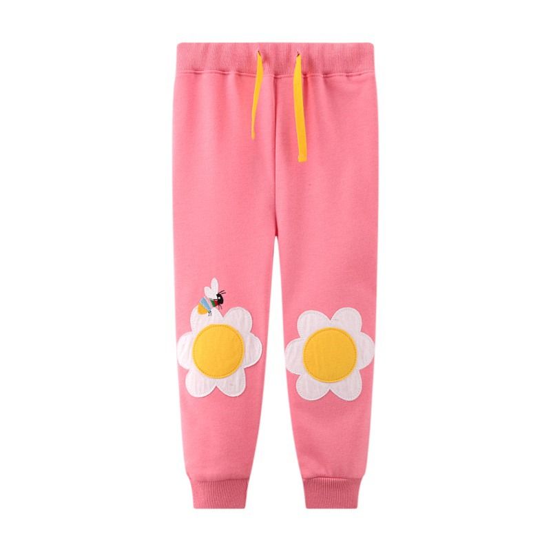 Fashion Flower Cotton Pants