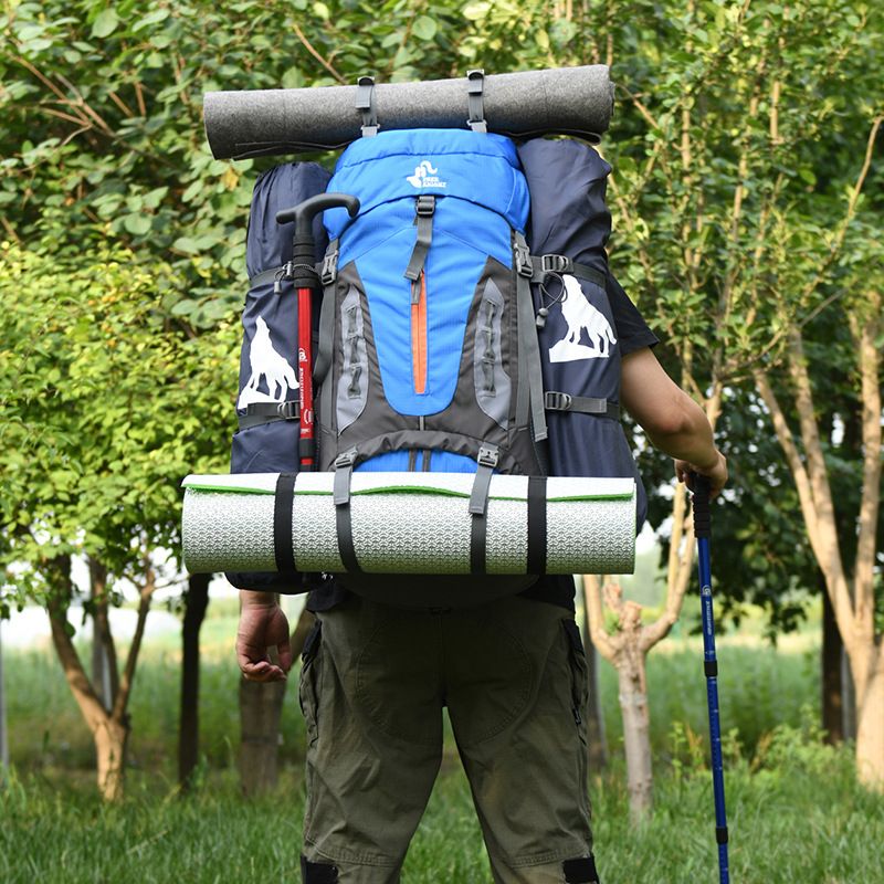 Reflektierende Schicht Wasserdicht Wanderrucksack Reisen Campen Und Wandern Sport Rucksäcke