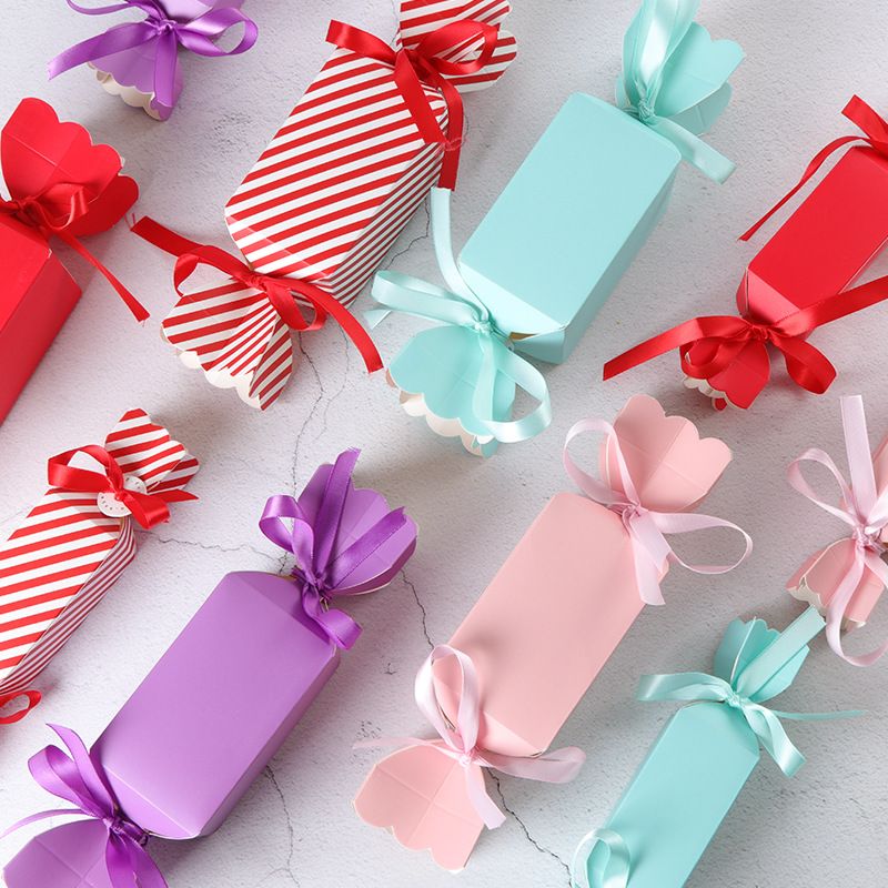 Valentine's Day Birthday Fashion Stripe Paper Wedding Gift Wrapping Supplies