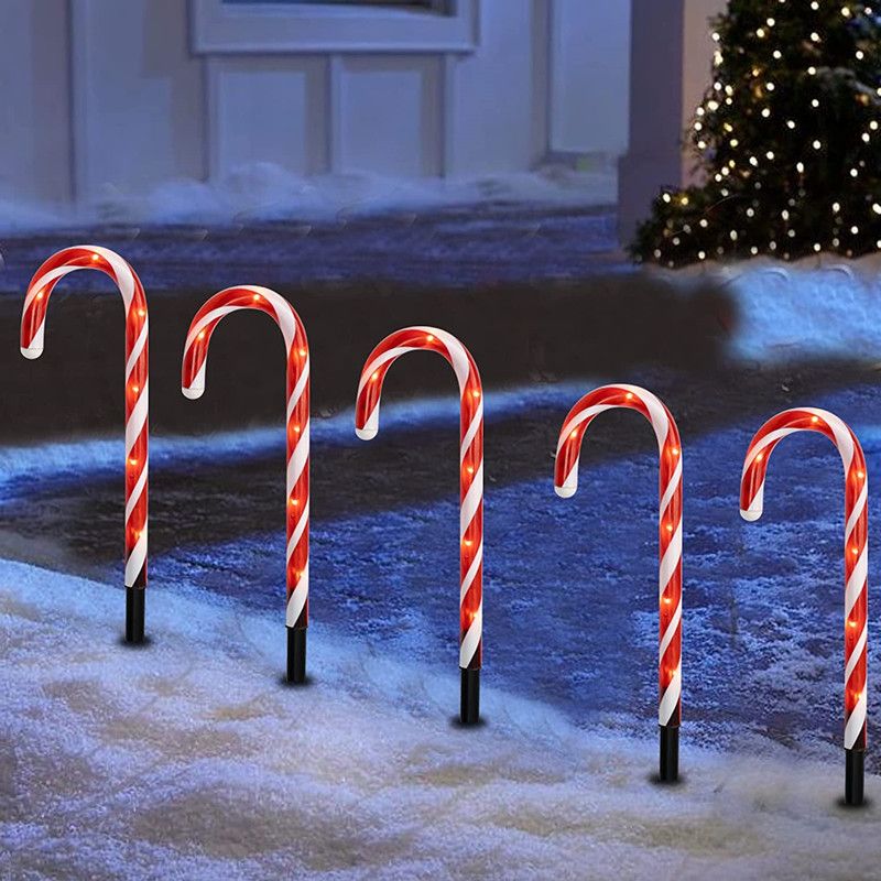 Weihnachten Britischer Stil Süssigkeit Kunststoff Beleuchtung