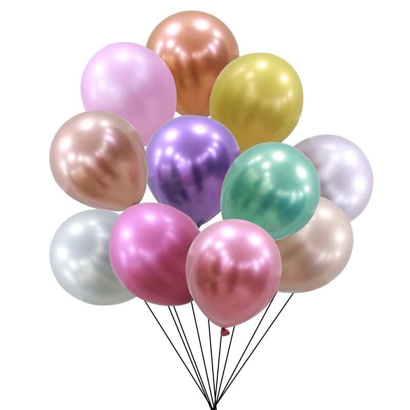 Birthday Solid Color Emulsion Wedding Party Balloons