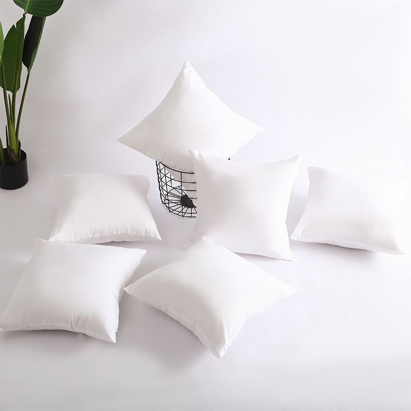 Simple Style Solid Color Cotton Pillow Core