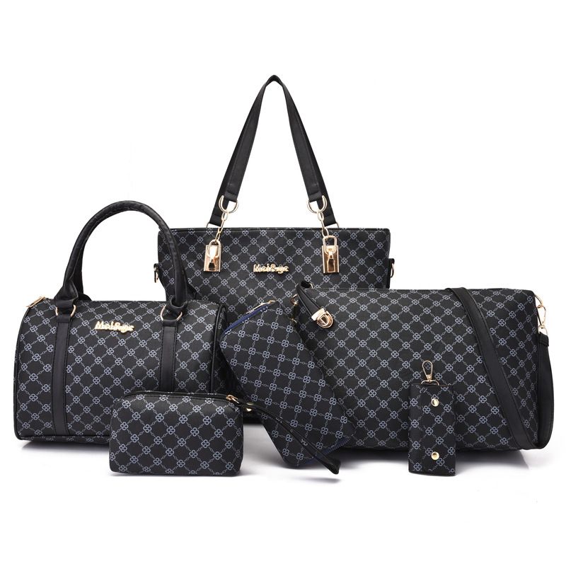 Women's Medium All Seasons Pu Leather Vintage Style Bag Sets