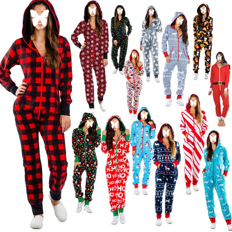 Lässig Tier Schneemann Schneeflocke Pyjama Sets Polyester Dessous & Pyjamas