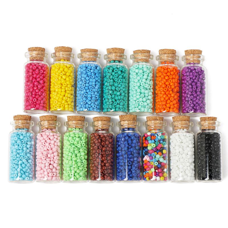 Basic Solid Color Beaded Stoving Varnish Jewelry Accessories