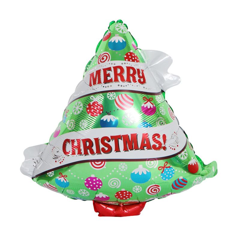 Christmas Christmas Tree Aluminum Film Party Balloons