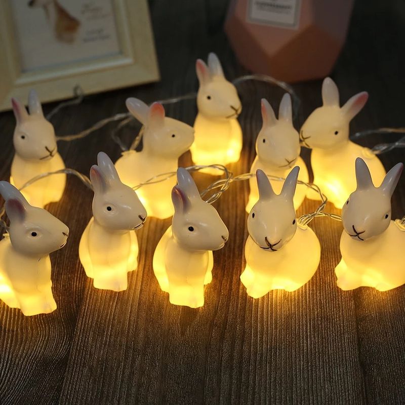 Easter Cute Plastic Festival Lightings 1 Set