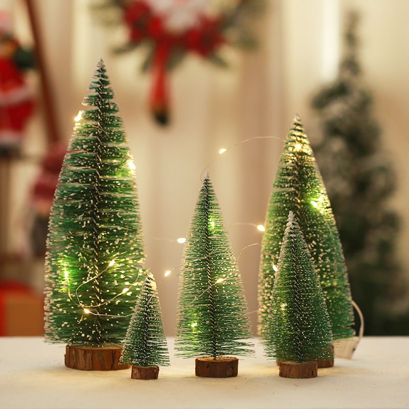 Weihnachten Weihnachtsbaum Holz Gruppe Ornamente