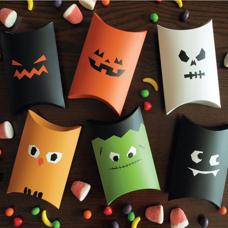 Halloween Drôle Motif Halloween Papier Festival Fournitures D'emballage Cadeau 1 Pièce
