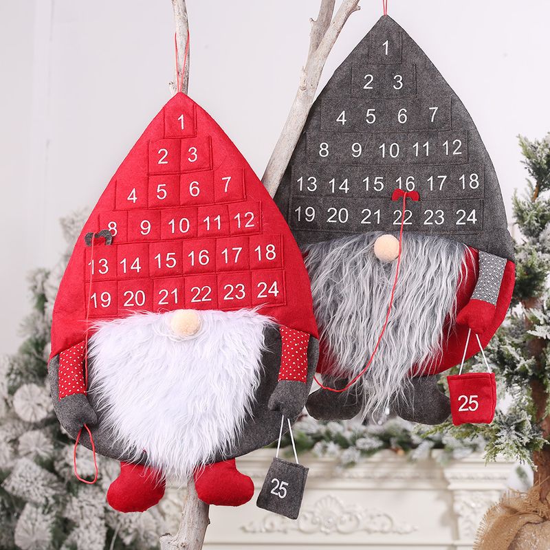 Christmas Number Nonwoven Party Hanging Ornaments