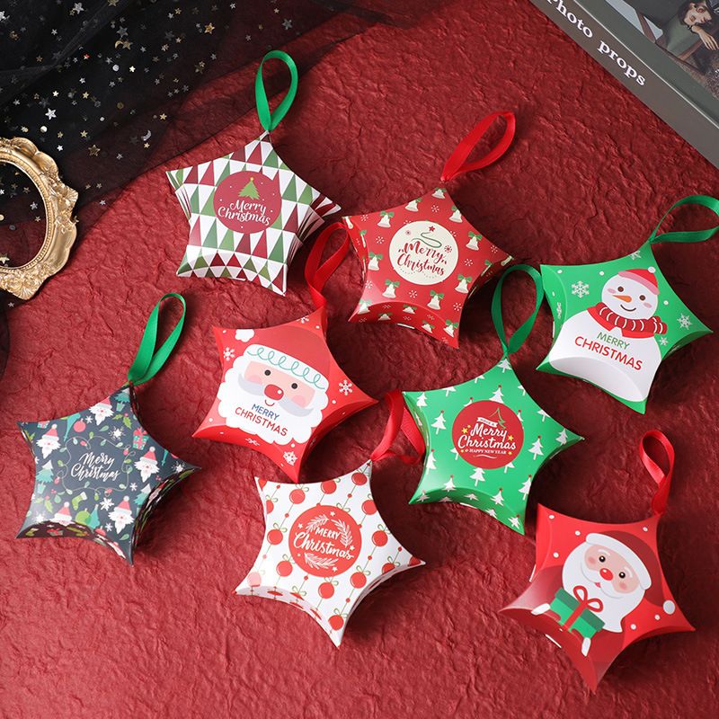 Noël Père Noël Bonhomme De Neige Papier Fête Fournitures D'emballage Cadeau