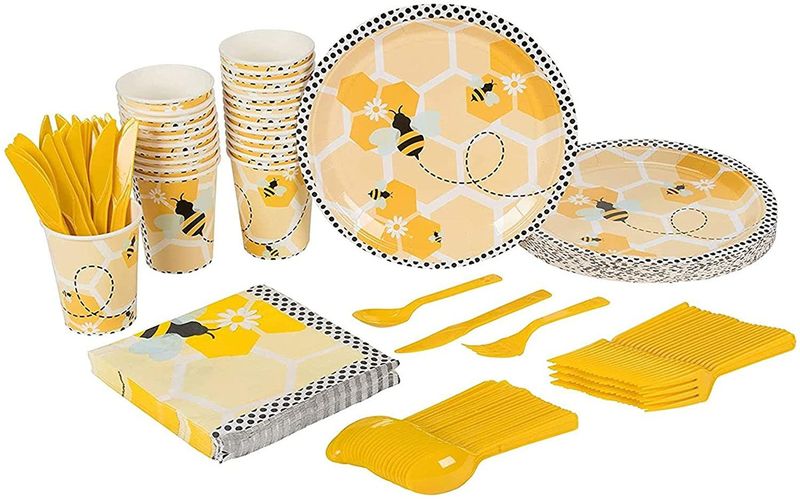 Birthday Bee Paper Party Party Packs