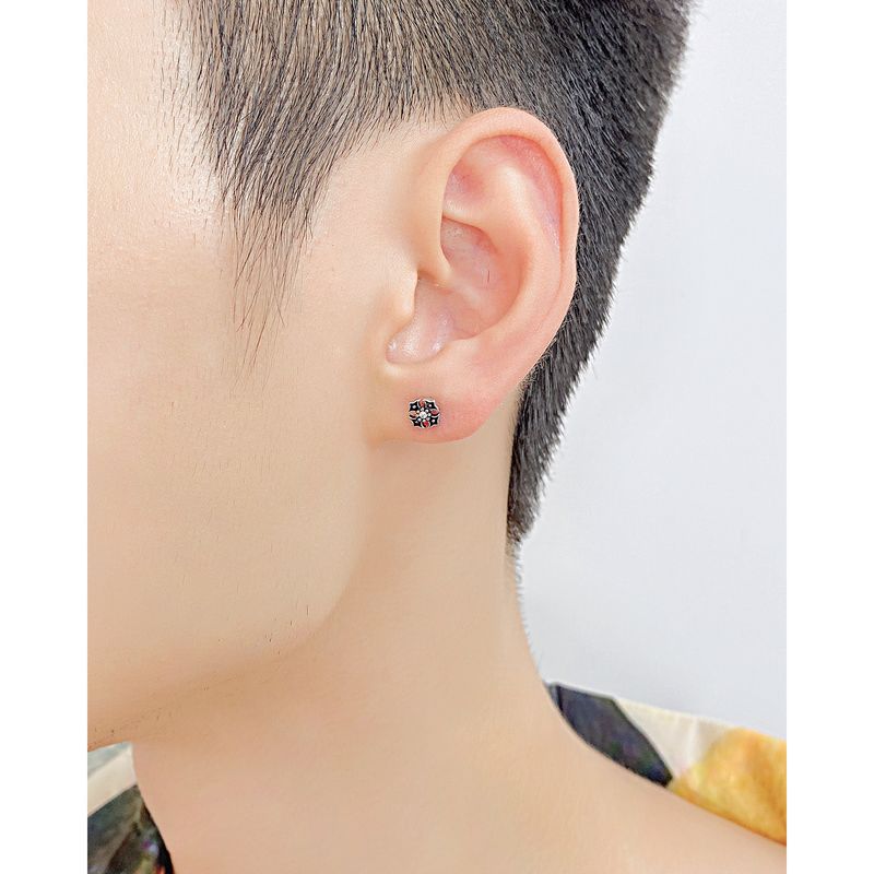 Fashion Cross Titanium Steel Ear Studs Stainless Steel Earrings