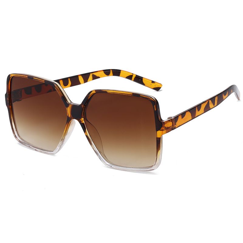 Unisex Mode Einfarbig Ac Quadrat Vollbild Sonnenbrille