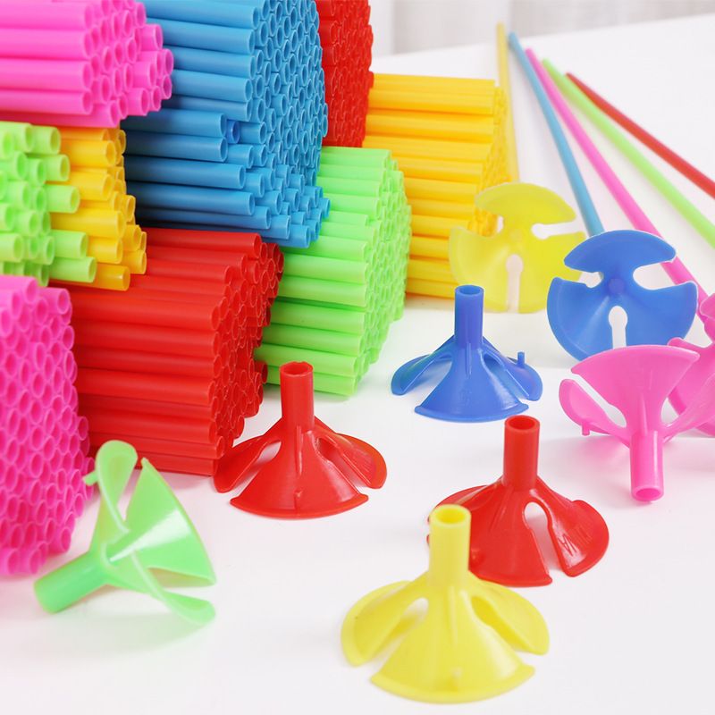 Children's Day Birthday Back To School Geometric Plastic Party Decorative Props