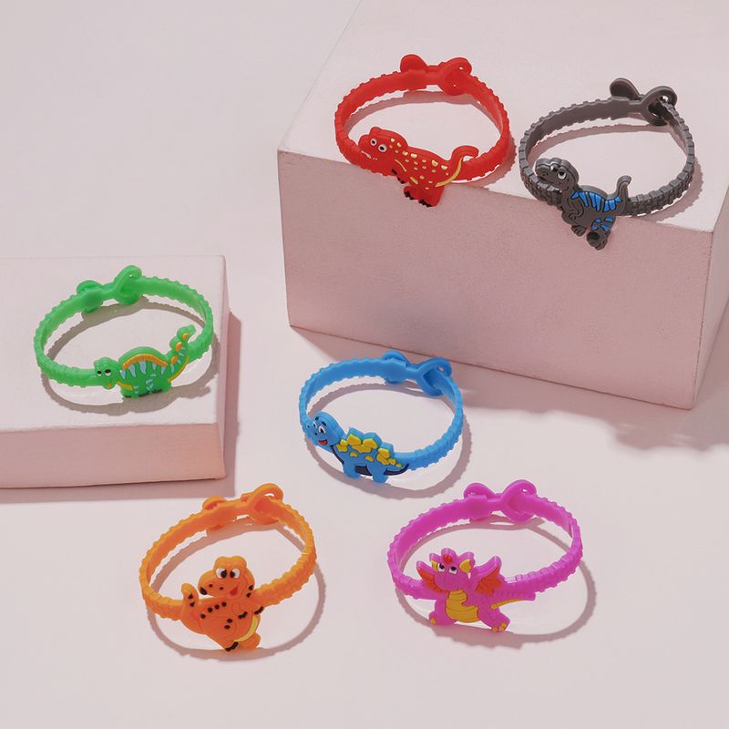 Mode Dinosaure Gel De Silice Époxy Enfants Bracelet 1 Pièce