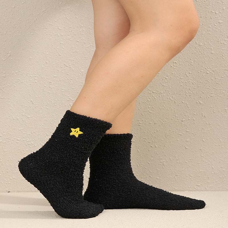 Enfants Mode Star Polyester Cheville Chaussettes