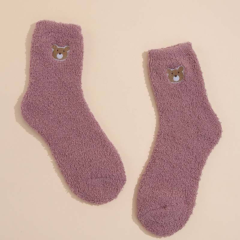 Women's Cute Bear Polyester Ankle Socks 1 Pair