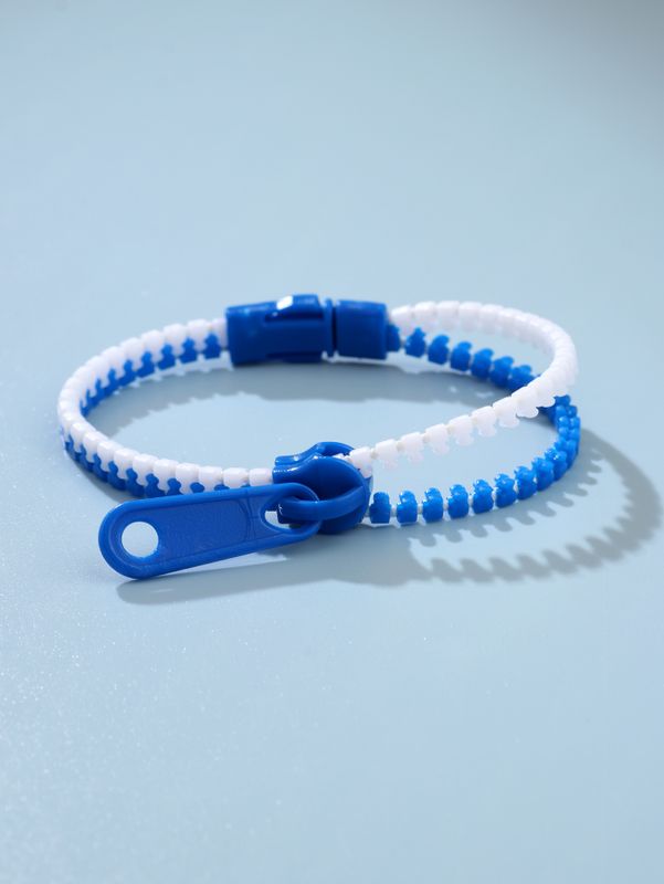 Süß Einfarbig Kunststoff Kinder Armbänder 1 Stück