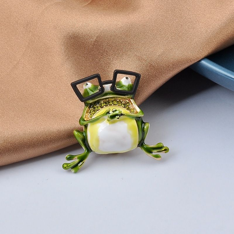 Fashion Frog Alloy Unisex Brooches