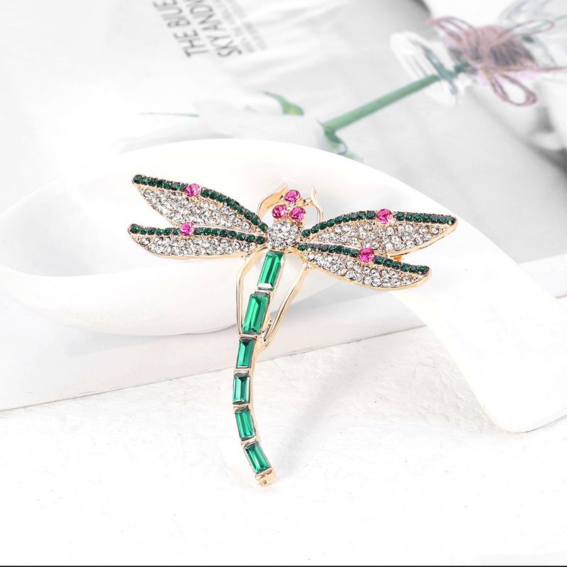 Fashion Dragonfly Alloy Rhinestone Women's Brooches