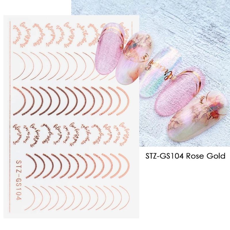 Simple Style Clouds Letter Unicorn Paper Nail Decoration Accessories 1 Piece