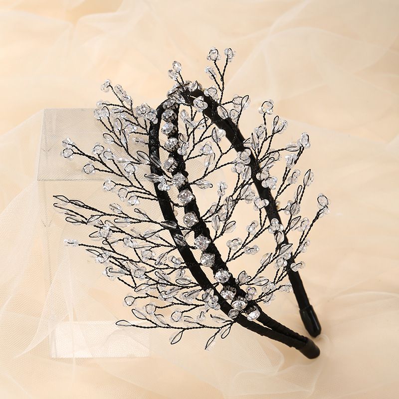 Fashion Tree Artificial Crystal Handmade Hair Band 1 Piece