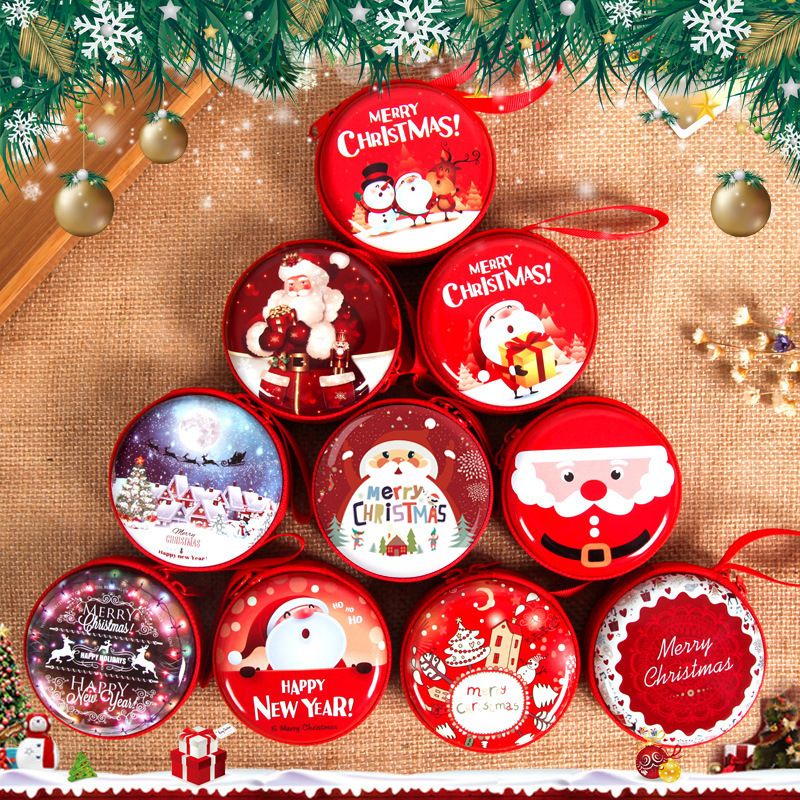 Weihnachten Süß Weihnachtsmann Eisen Gruppe Hängende Ornamente