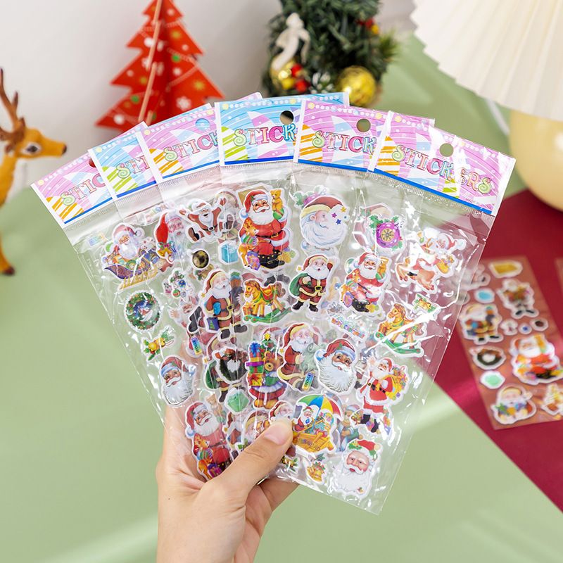 Cute Cartoon Children's Christmas Paste Stickers Christmas Decoration