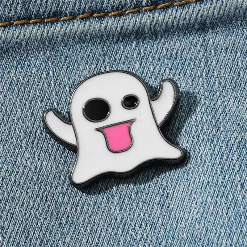 Fashion Ghost Alloy Stoving Varnish Unisex Brooches