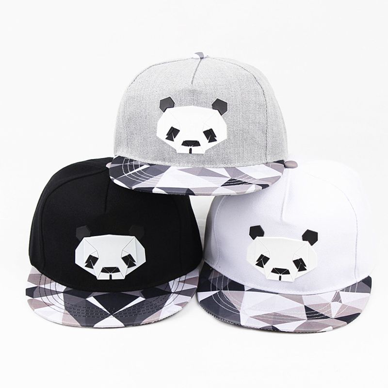 Unisex Korean Style Cartoon Patch Flat Eaves Baseball Cap