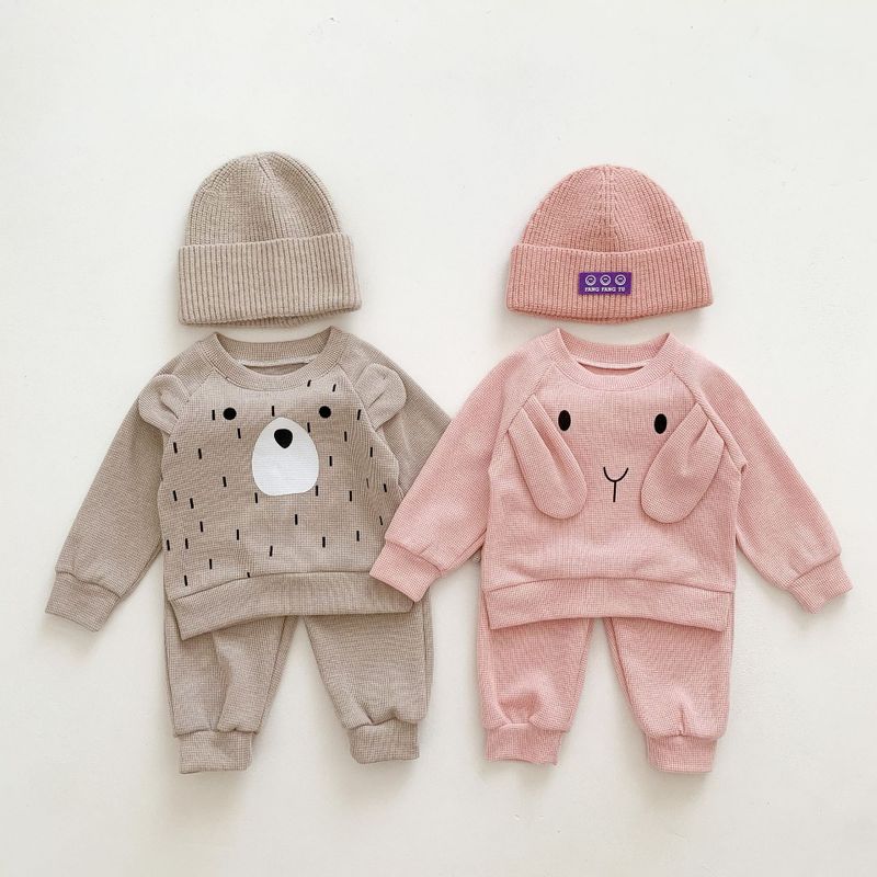 Animal Cotton Blend Baby Clothing Sets