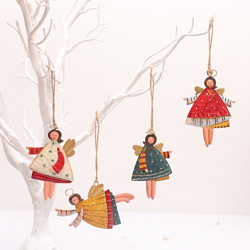 Christmas Christmas Angel Iron Party Hanging Ornaments