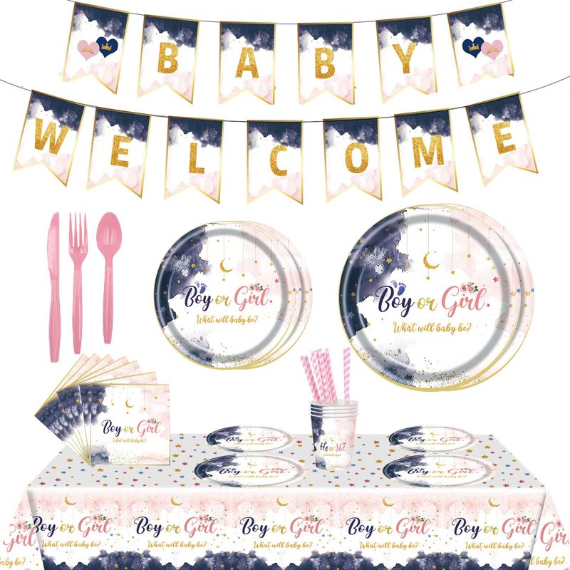 Birthday Letter Paper Party Tableware