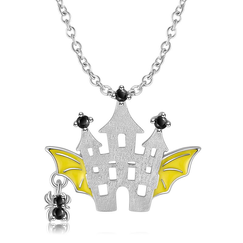 Fashion Castle Silver Plating Necklace
