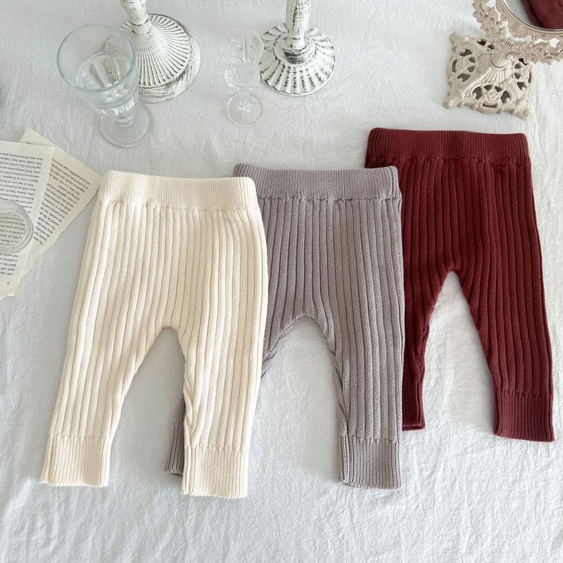 Fashion Solid Color Cotton Boys Pants