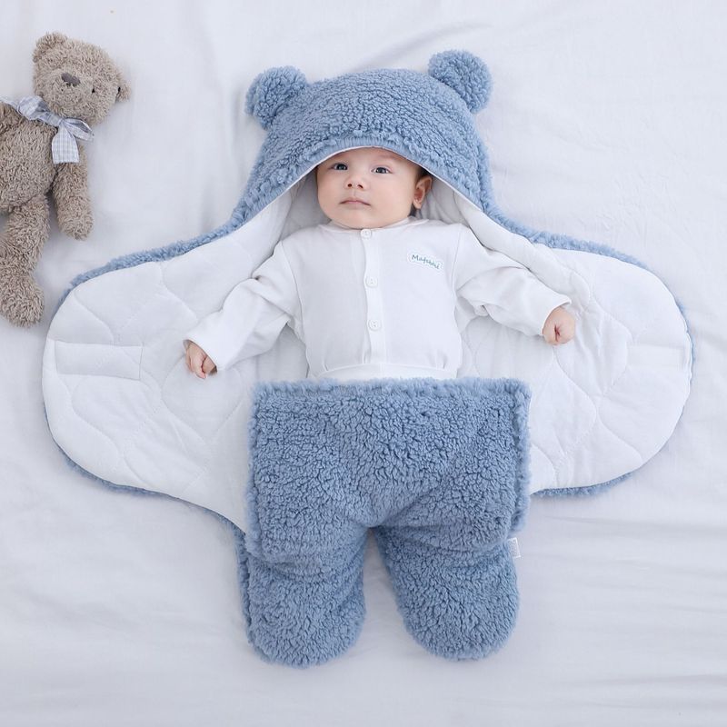 Süß Einfarbig 100% Baumwolle Baby Bettwäsche