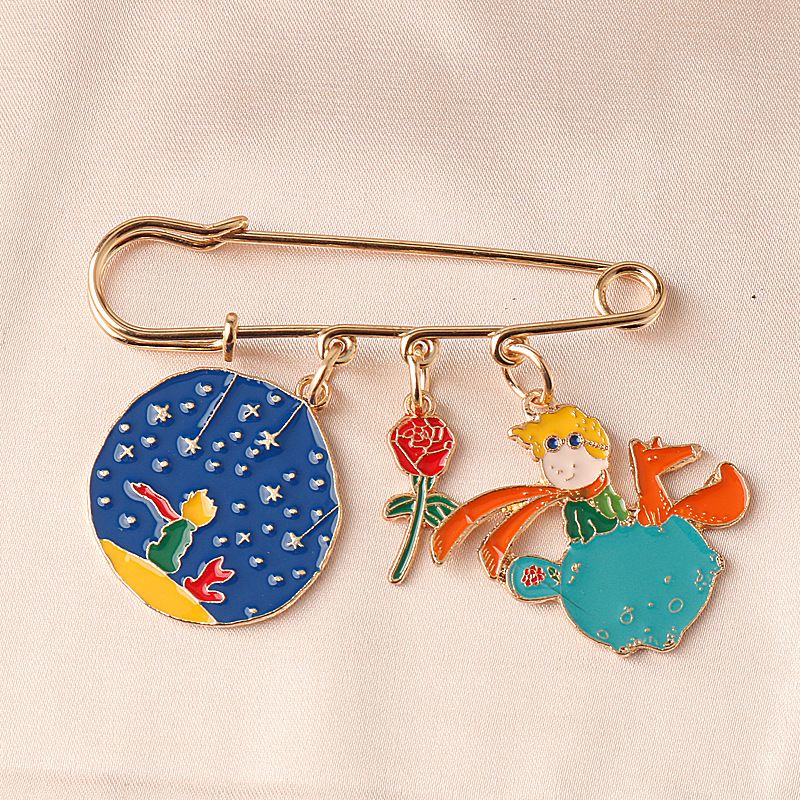Cute Cartoon Character Alloy Plating Unisex Brooches