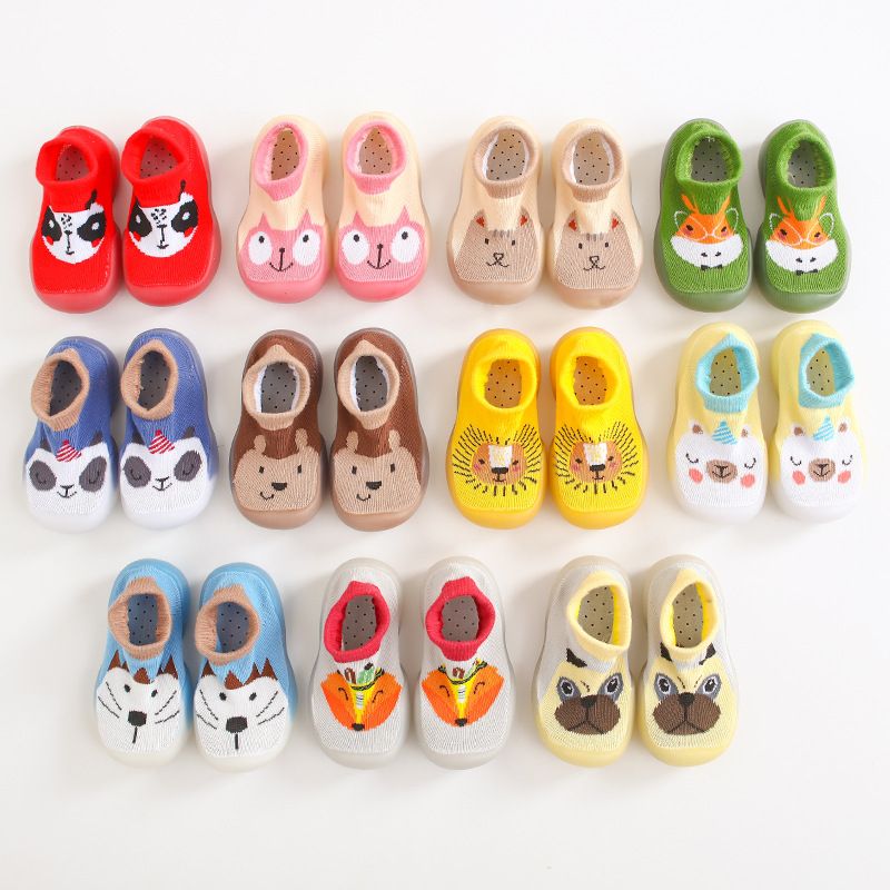 Unisex Casual Cartoon Round Toe Toddler Shoes