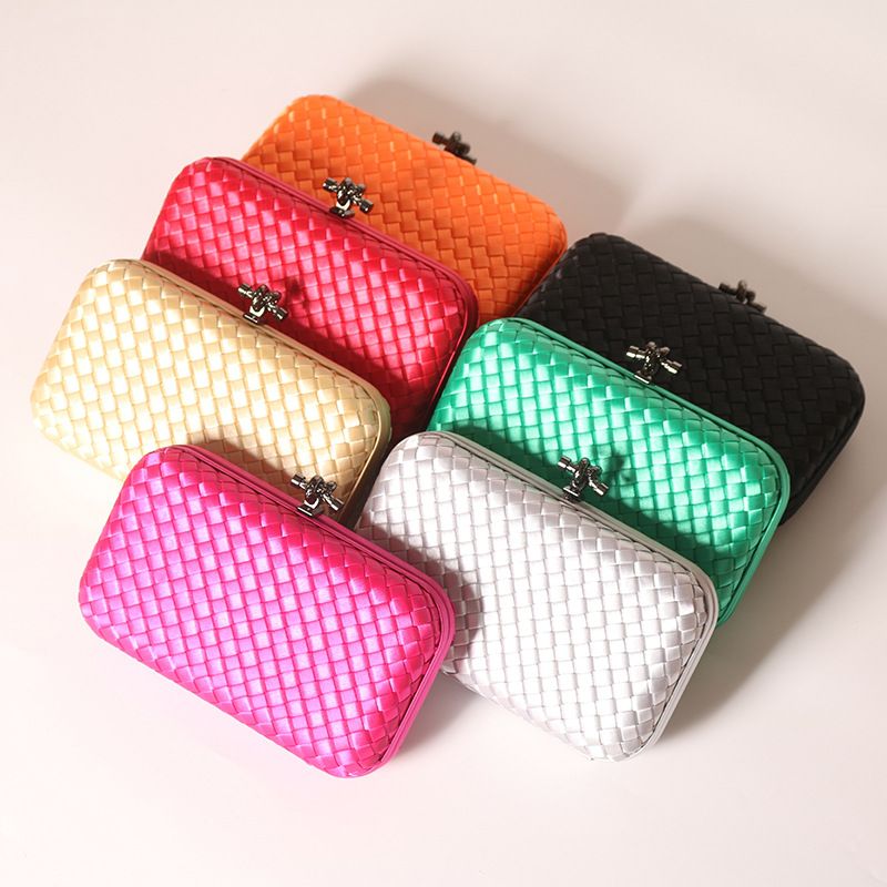 Polyester Einfarbig Linge Quadrat Tasche Clutch