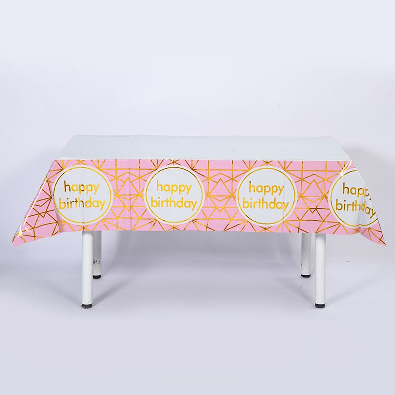 Birthday Letter Pte Birthday Tablecloth 1 Piece