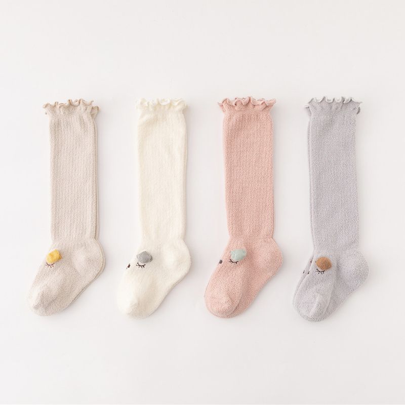 Children Unisex Cute Animal Nylon Jacquard Over The Knee Socks