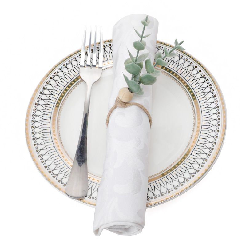 Fashion Plant Plastic Napkin Ring 1 Piece