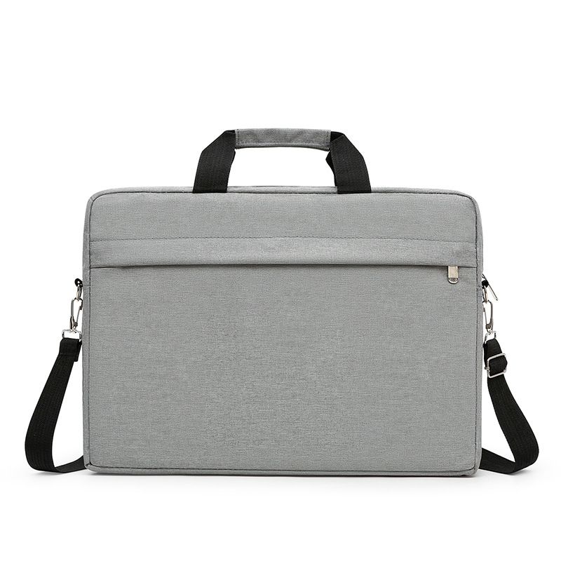Men's Basic Solid Color Polyester Waterproof Briefcases