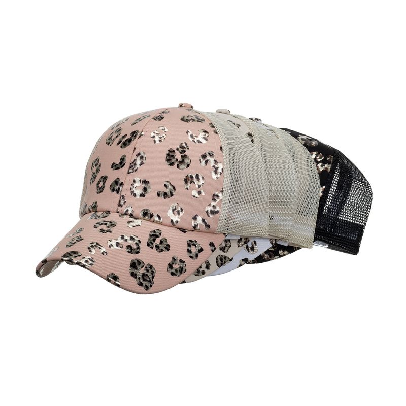 Women's Fashion Leopard Baseball Cap