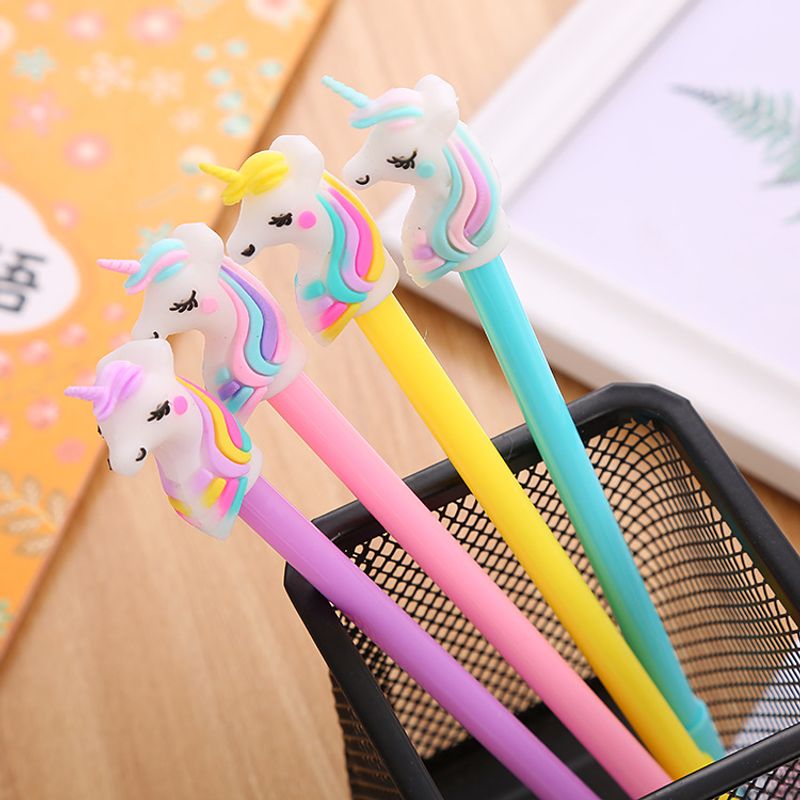 Cute Cartoon Unicorn Gel Pen Water-based Paint Pen Creative Stationery