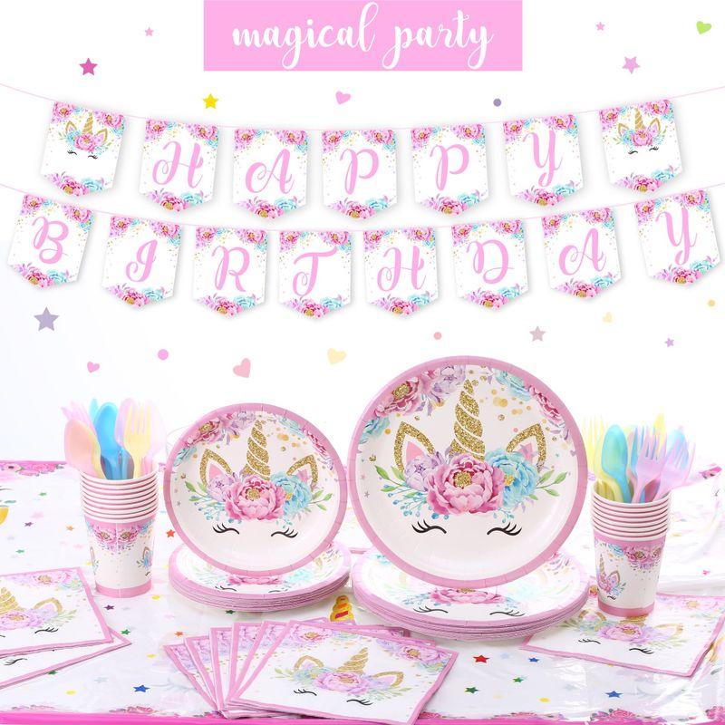 Birthday Paper Party Tableware