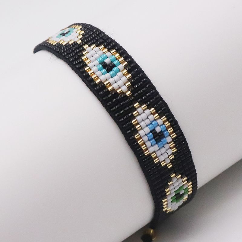 Ethnic Style Devil's Eye Glass Beaded Women's Bracelets